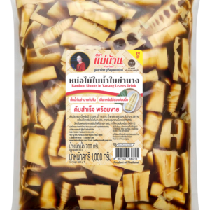 หน่อไม้ในน้ำใบย่านาง 1,000 กรัม ตราแม่บ้าน